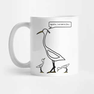 egrets Mug